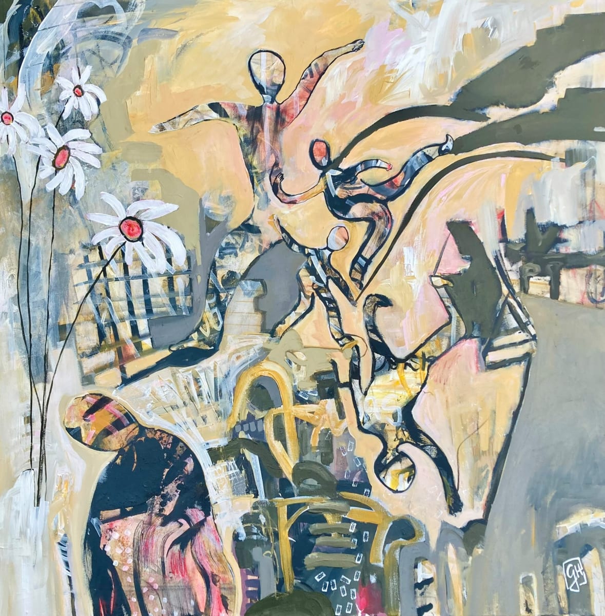 Storied Yellow by gabriela hirt 