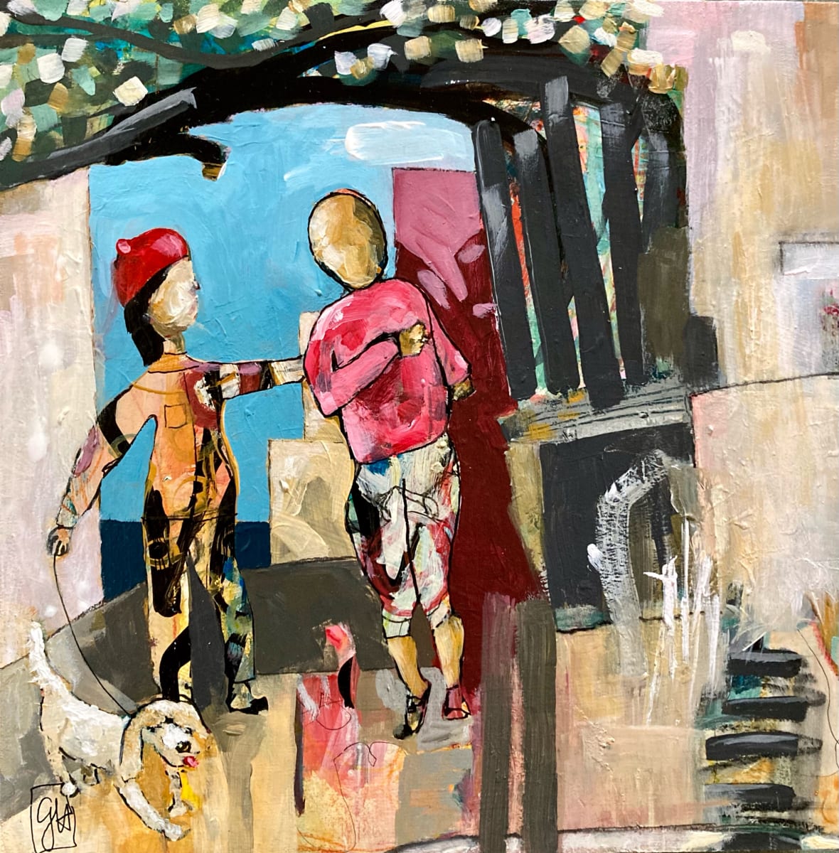 Suzanne & I by gabriela hirt 