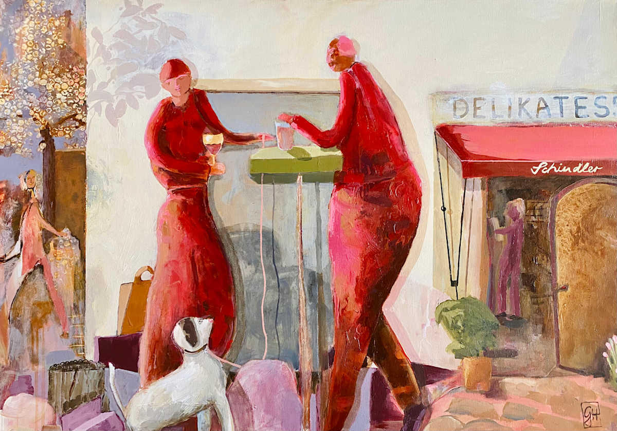 Schindler by gabriela hirt  Image: Commissioned Painting „Schindler“