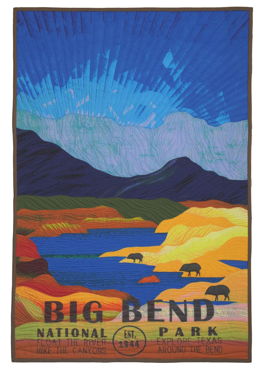 Big Bend by Vicki Conley 