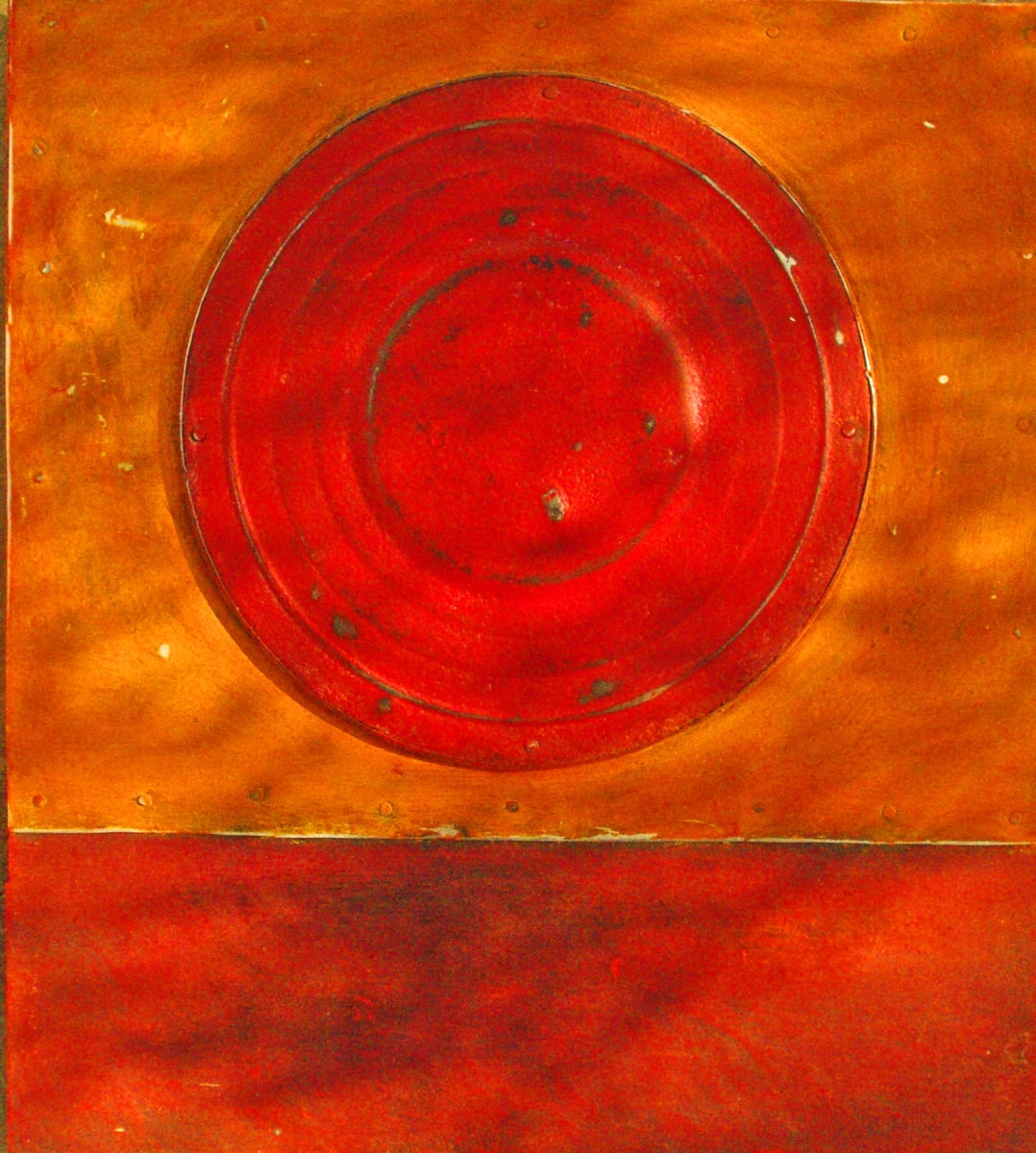 red crcle #2 by Alvaro Enciso 