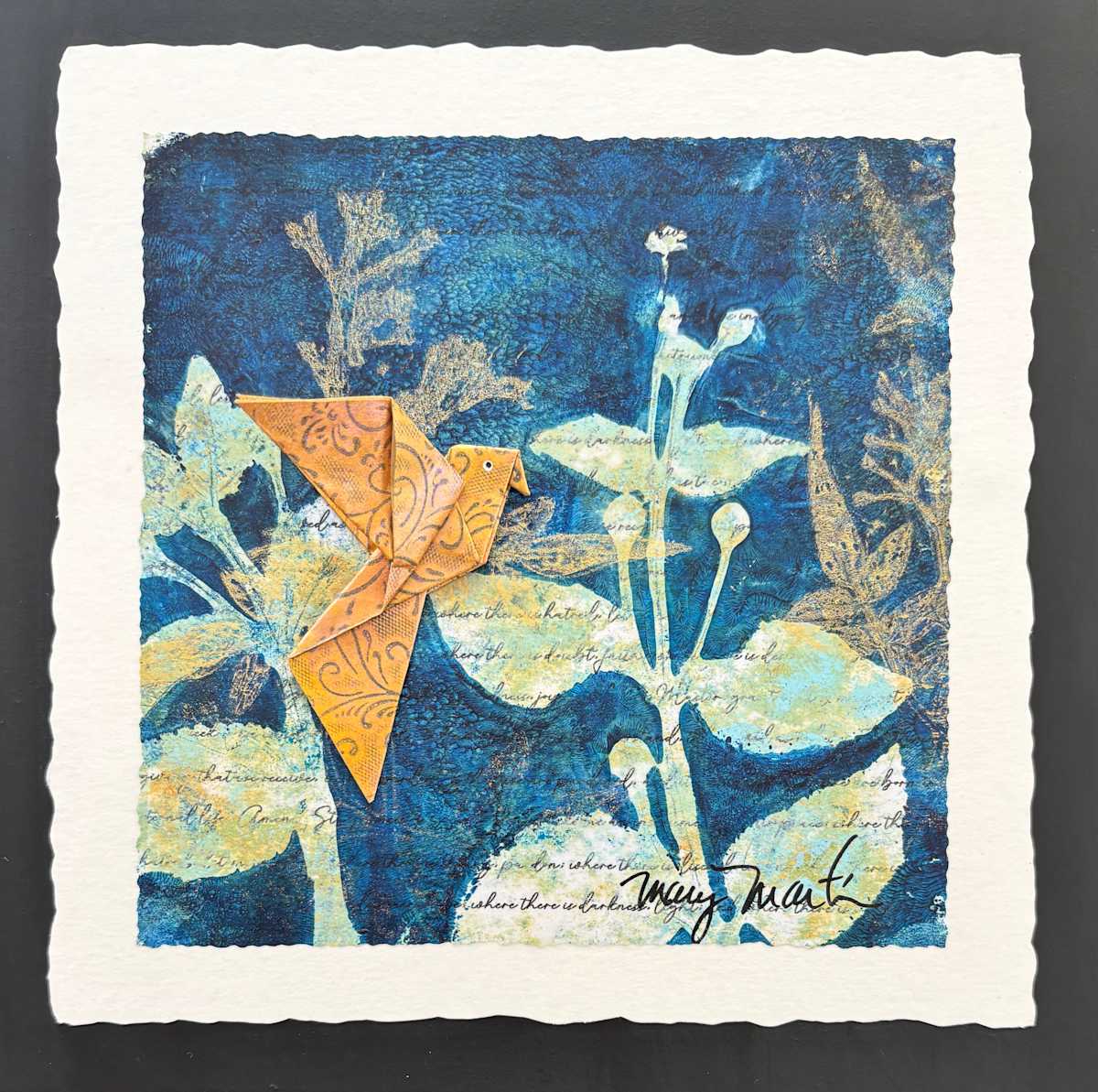 Let Me Sow Joy IV by Mary Martin 