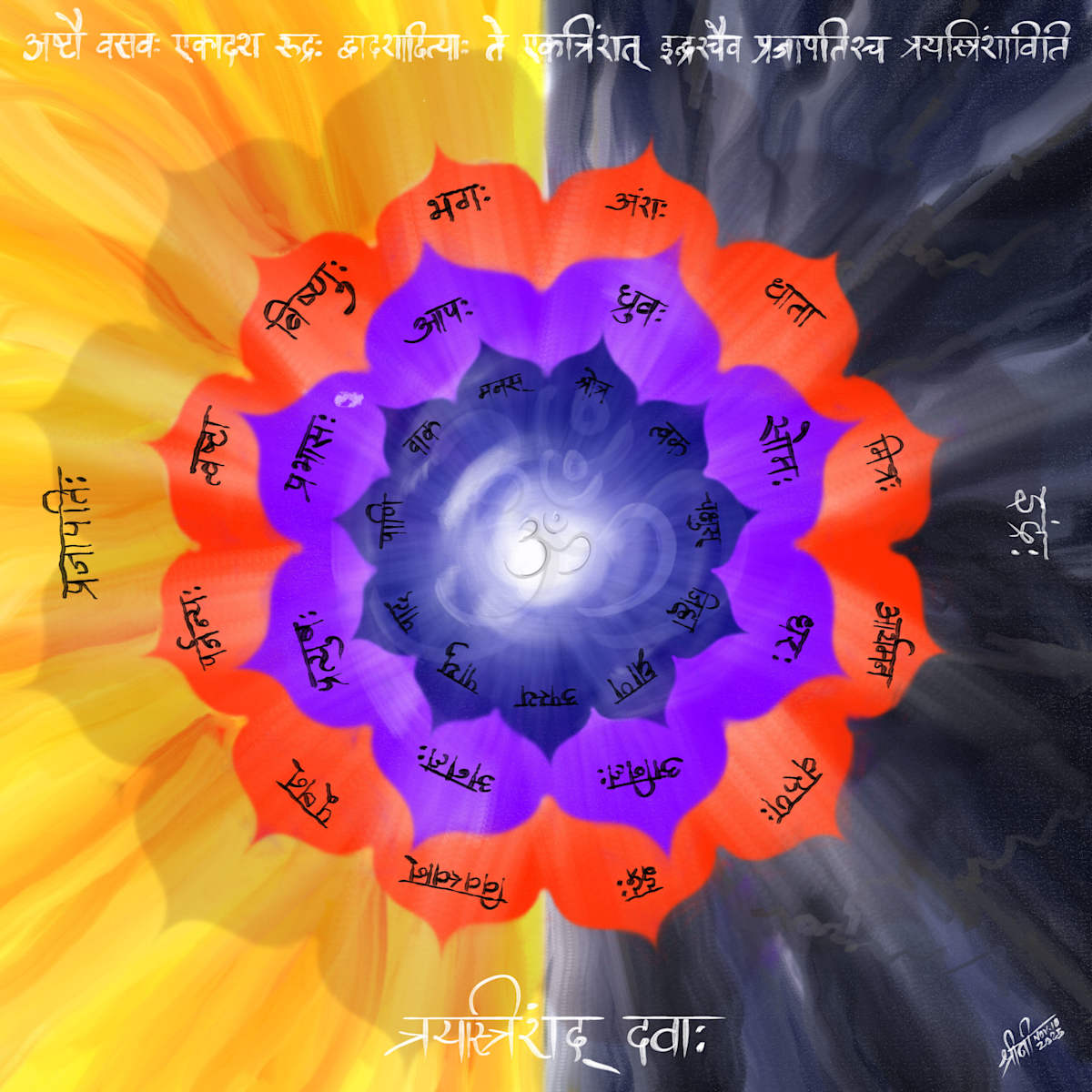 33 Devas त्रयस्त्रिंशद् देवा: by Srini श्रीनी శ్రీనీ, Image 2.