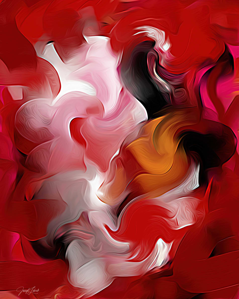 Fuego-Framed Print by Joseph Liberti  Image: An expression of the vital energy of life. 