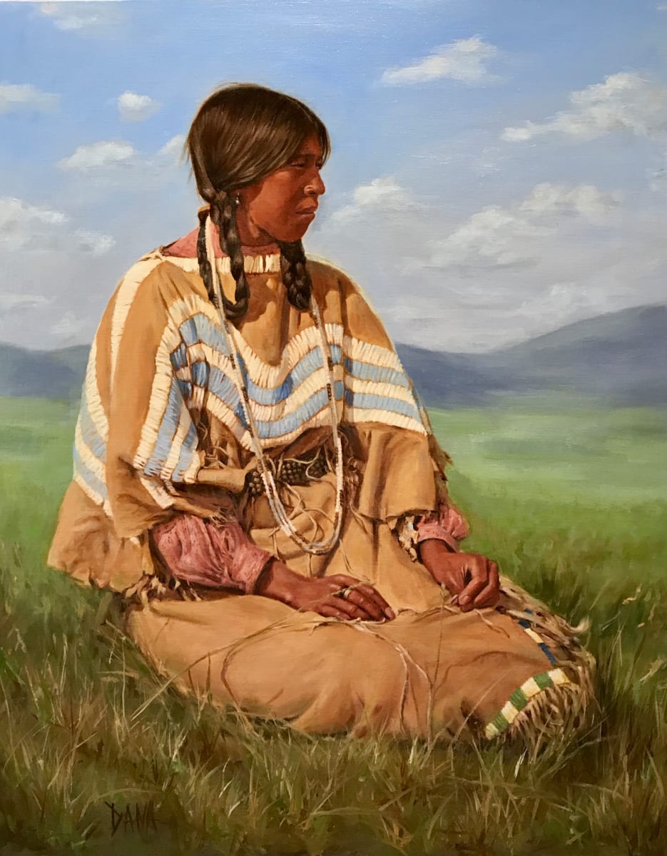 A Peaceful Afternoon -  ref Edward Curtis 