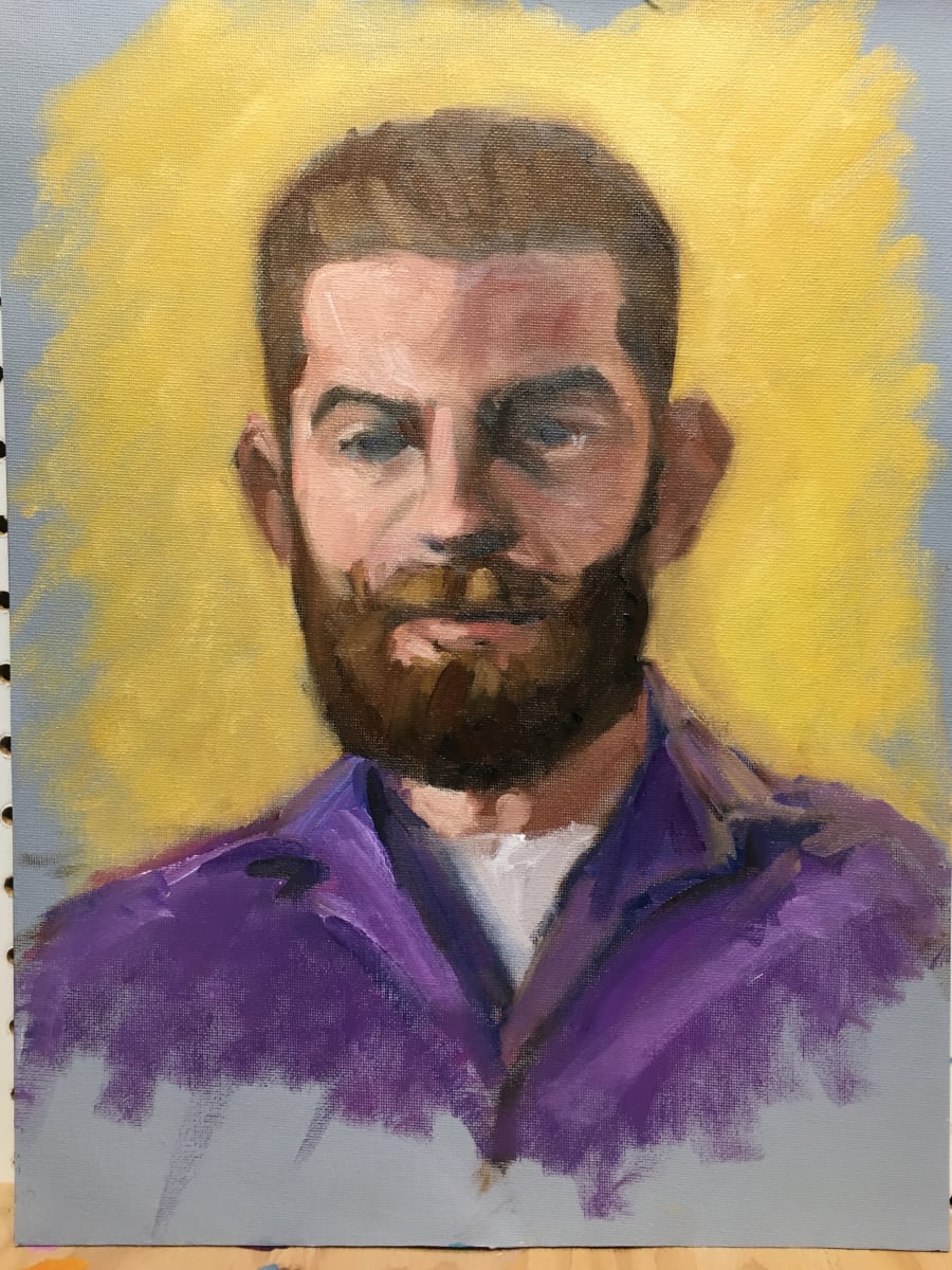 Bearded Barista  by Barbara Craver 