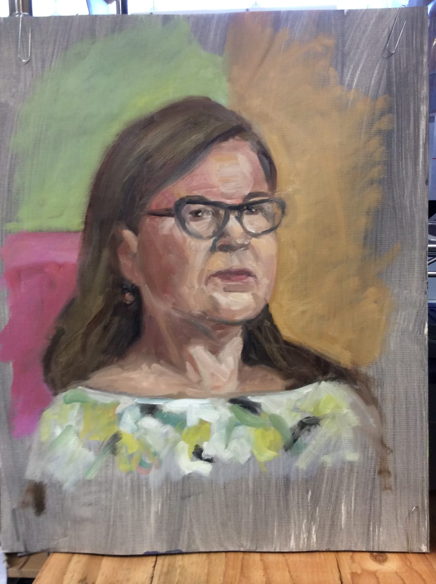 Airline lady by Barbara Craver 