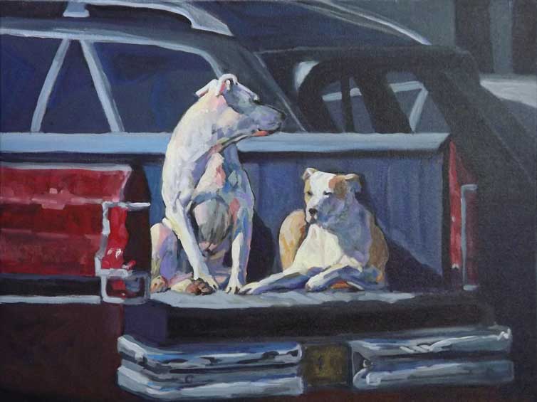 Pickup Dogs by Barbara Craver 