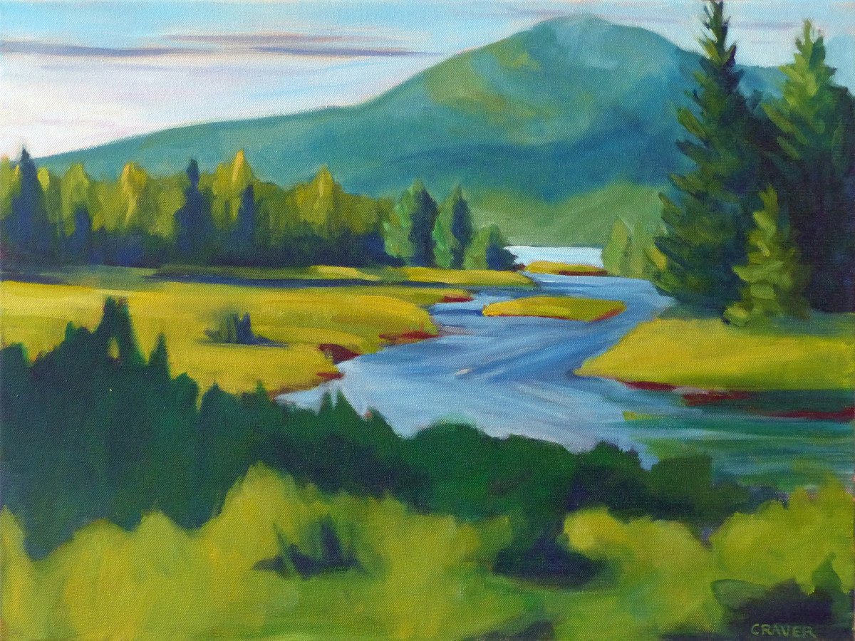 Glacial Wetlands by Barbara Craver 