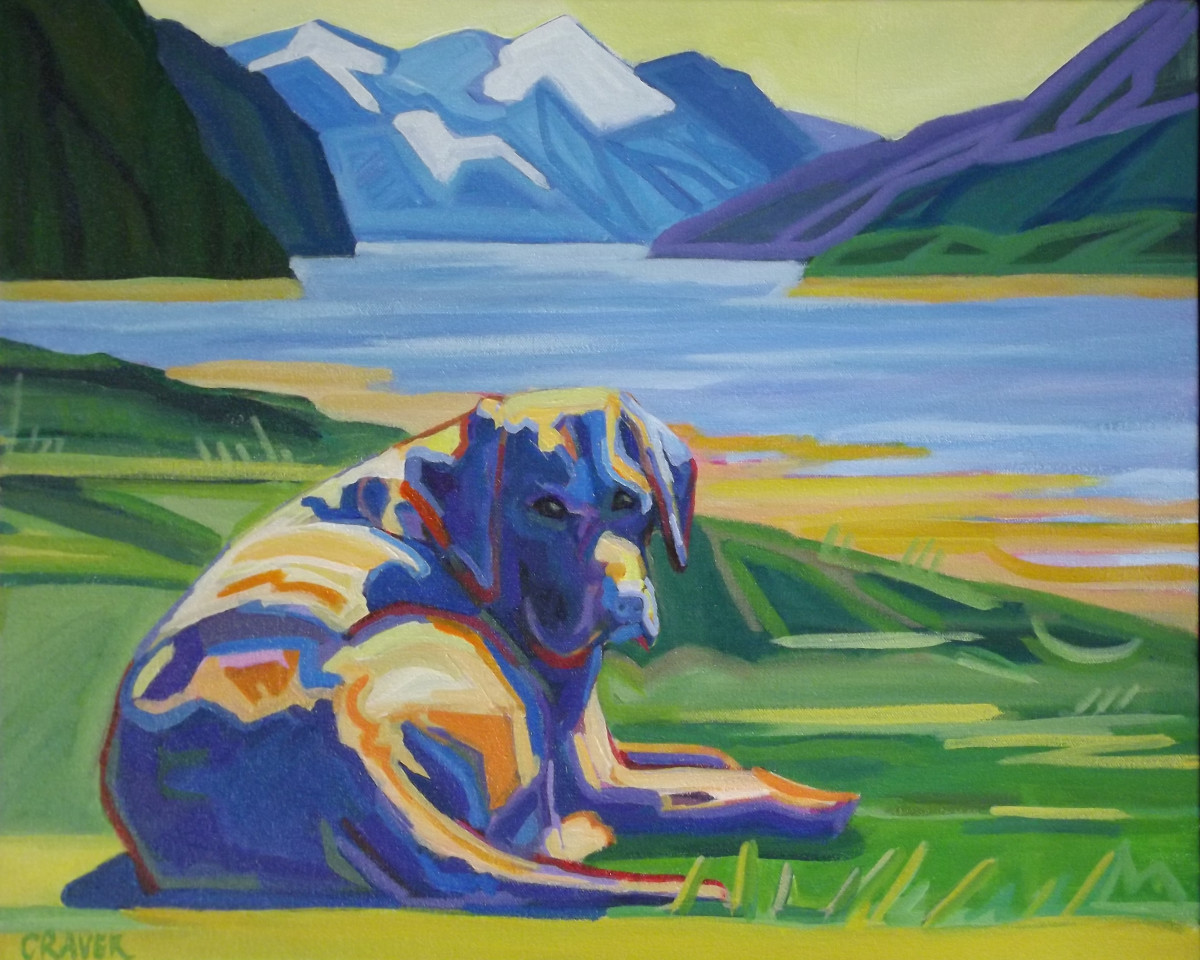 Oscar's Beach by Barbara Craver 