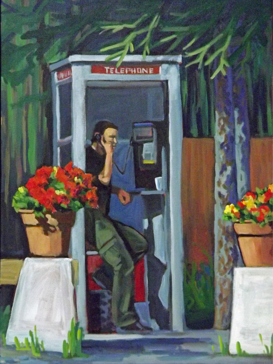 Phantom Phone Booth by Barbara Craver 