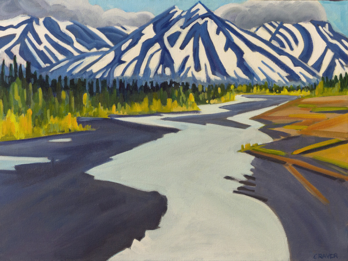 Quill Creek, Yukon by Barbara Craver 