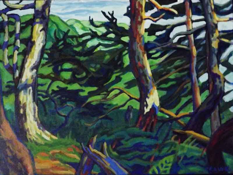 Twisty Trees by Barbara Craver 