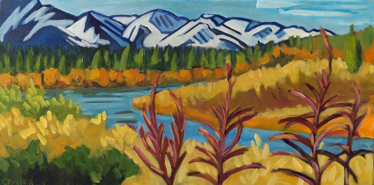 Yukon Fall Fireweed by Barbara Craver, Image 1.