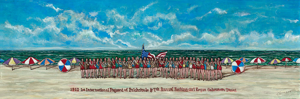 Pageant of Pulchritude by George Douglas Lee  Image: Prints Available