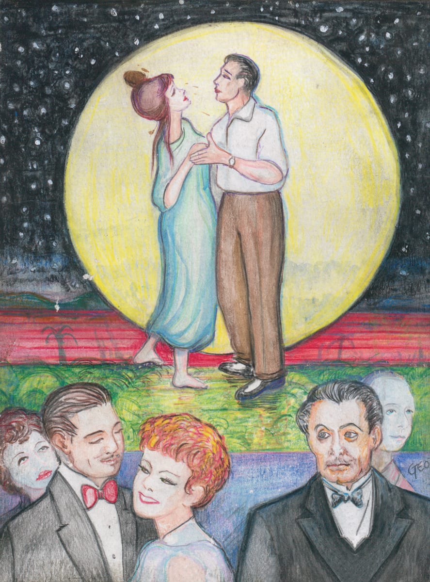 Billy Wilder Lovely Night by George Douglas Lee  Image: Prints Available