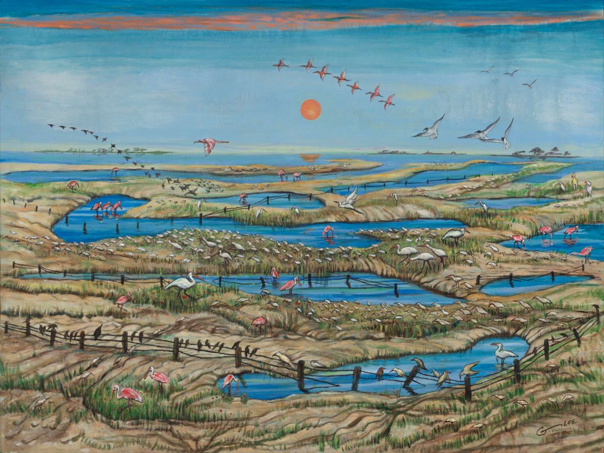 Birdarama by George Douglas Lee  Image: Prints available