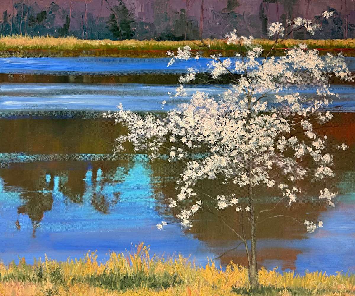 Blooming Tree by Nancy Paris Pruden 