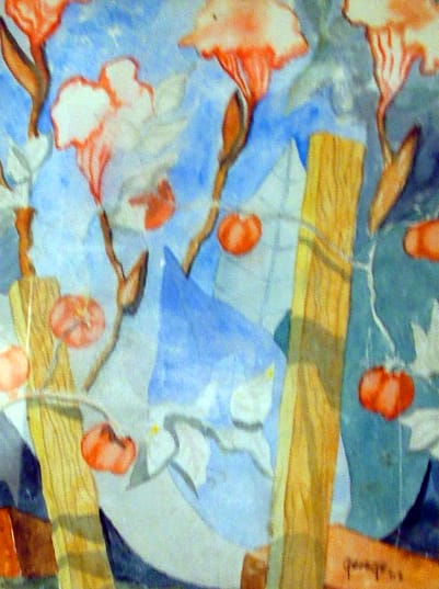 Dr. Paine's Garden by George Douglas Lee  Image: Prints Available