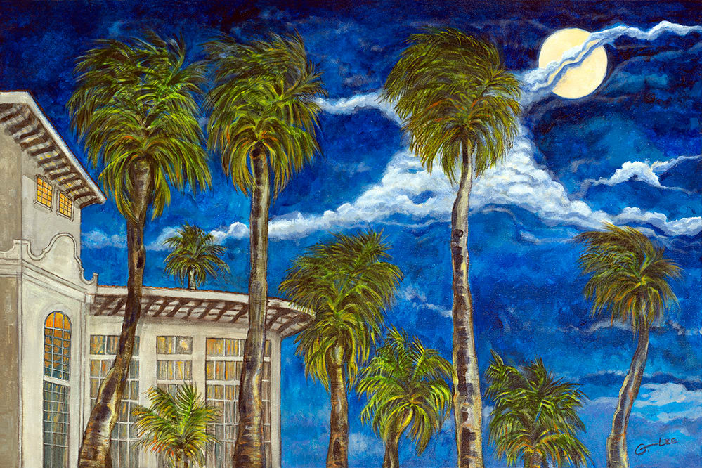 Galvez Palms by George Douglas Lee, Image 1.