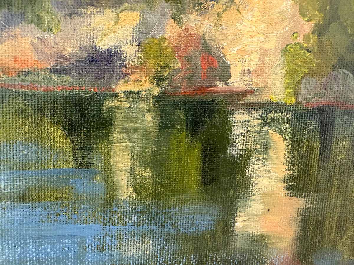 Ingram Ranch Pond by Nancy Paris Pruden 
