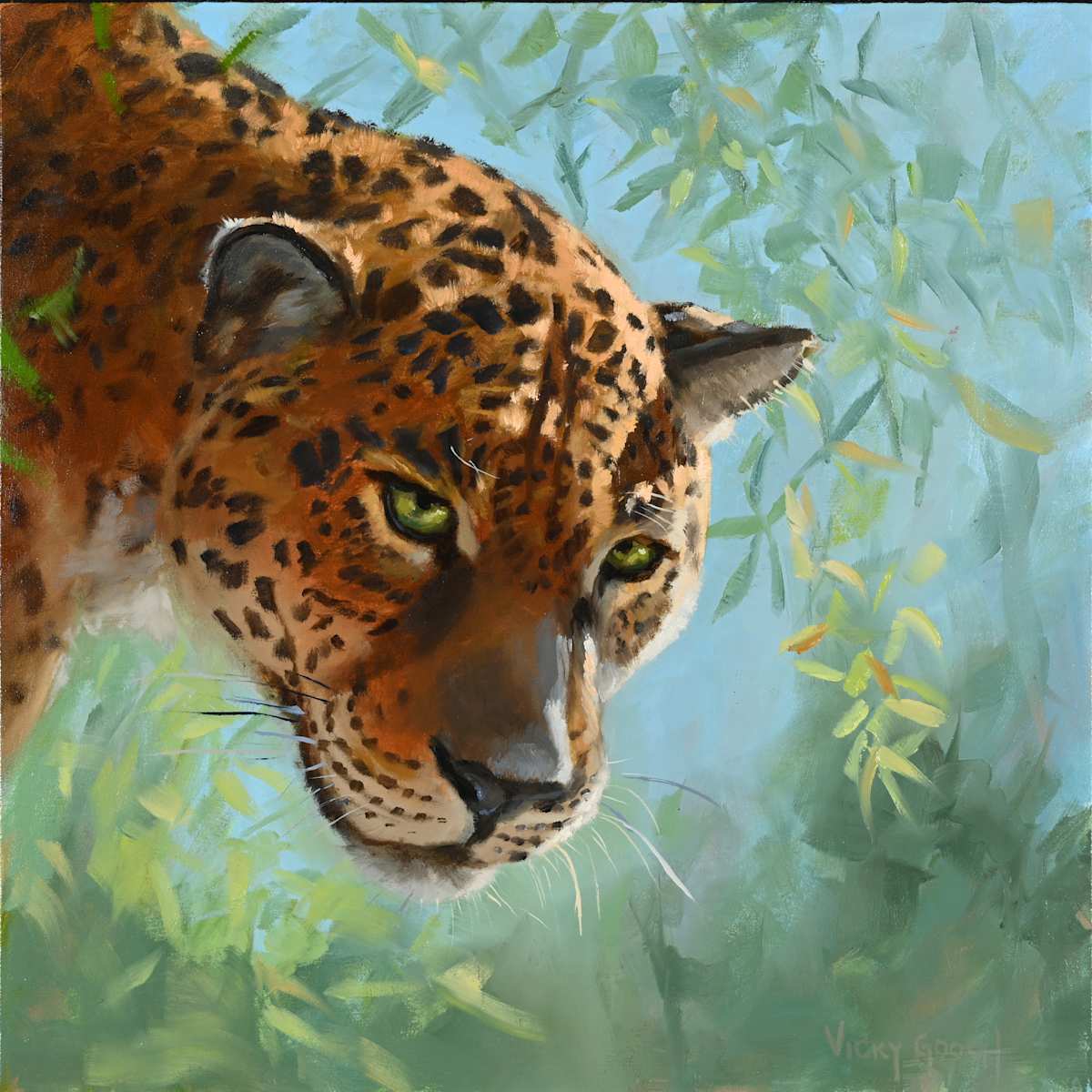 Jaguar by Vicky Gooch 