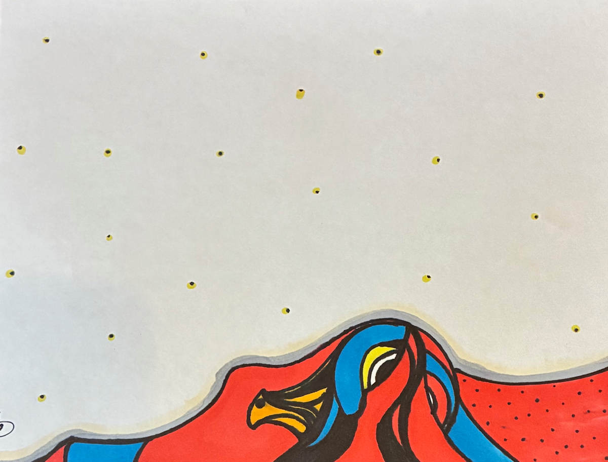 Martian Bluebird by Ned Evett 