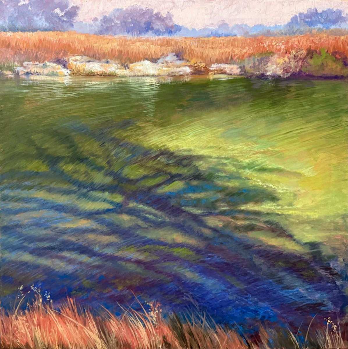 Pond Shadows by Nancy Paris Pruden, Image 1.