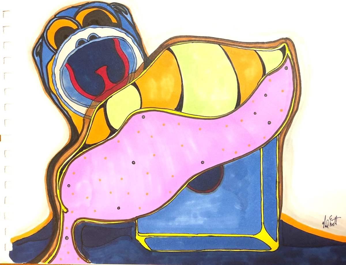 Purple Spirits by Ned Evett 