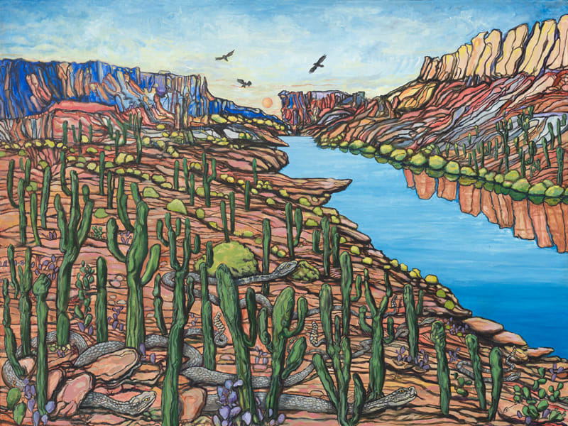 Rattlesnake Beach by George Douglas Lee  Image: Prints Available