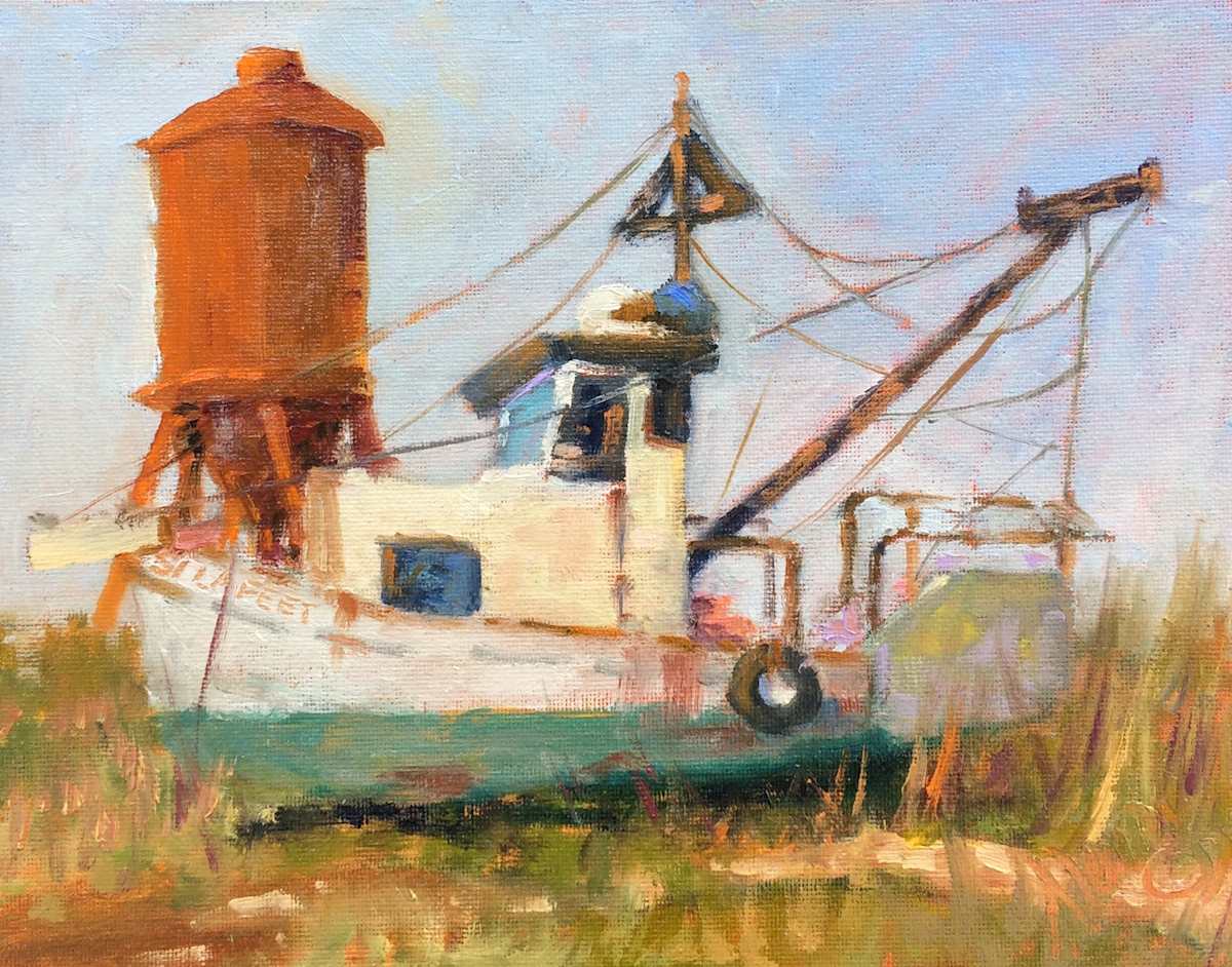 Si La Feet in Drydock by Nancy Sterling Tyler 