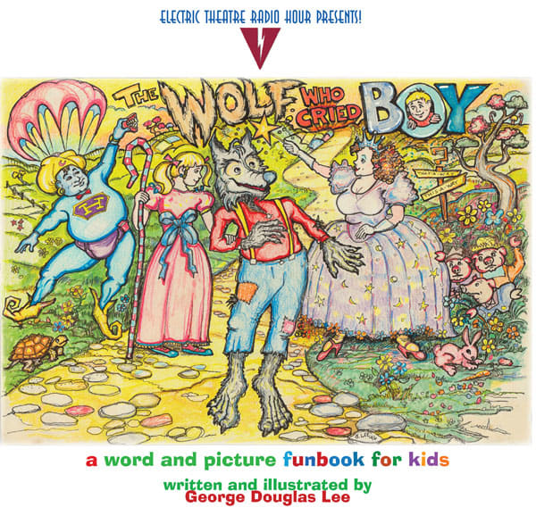 Wolf Cover Book by George Douglas Lee  Image: A Word and Picture Funbook For Kids