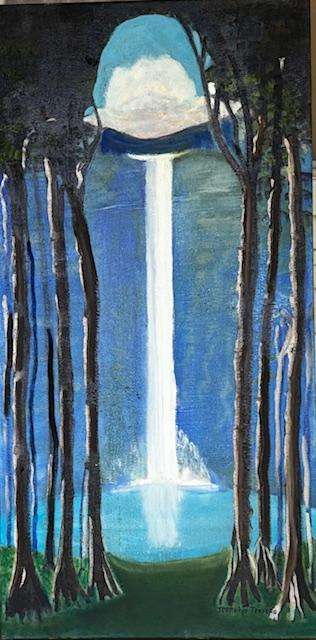 Waterfall by Jerrolyn Travers 