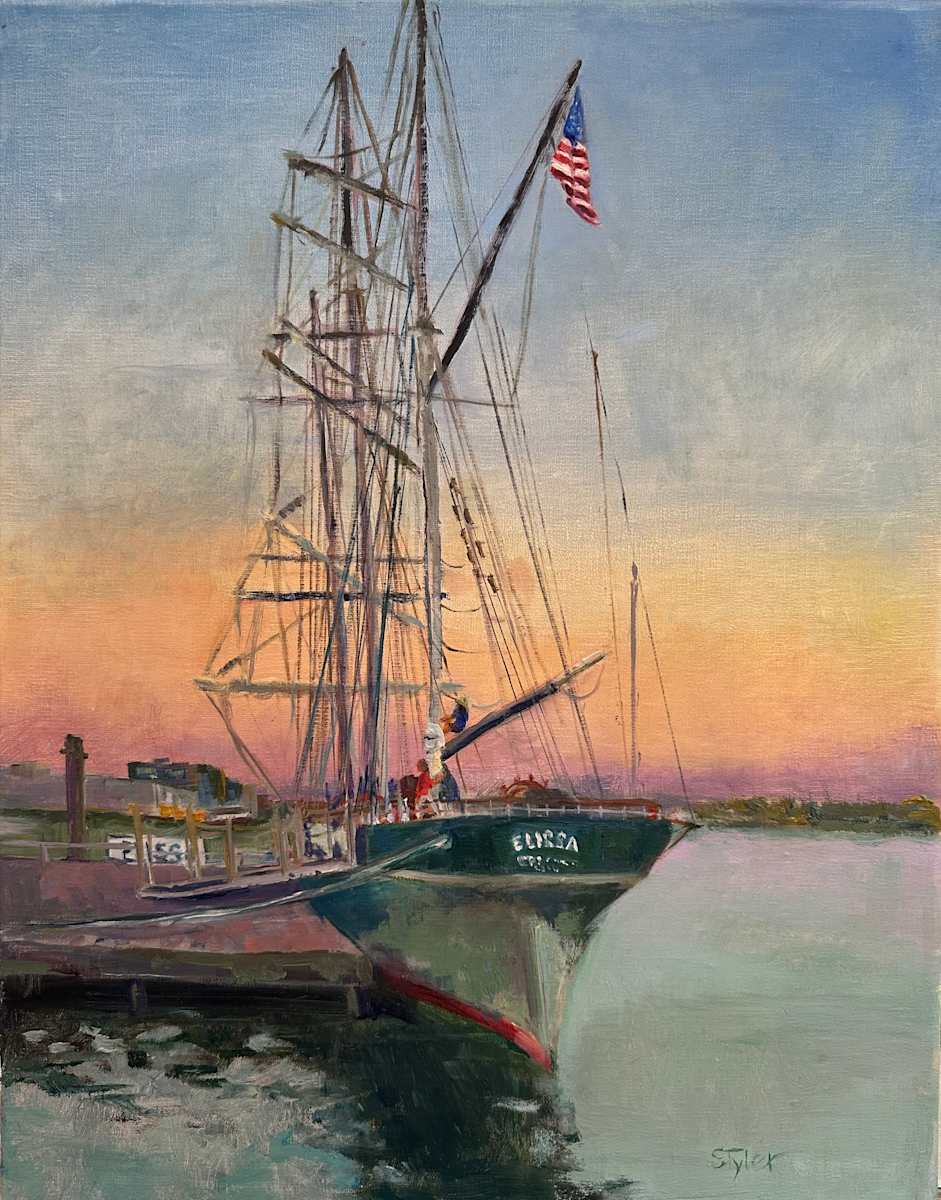 Elissa Docked by Susan Carol Tyler 
