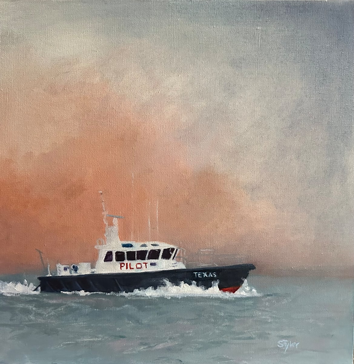 Galveston Pilot by Susan Carol Tyler, Image 1.
