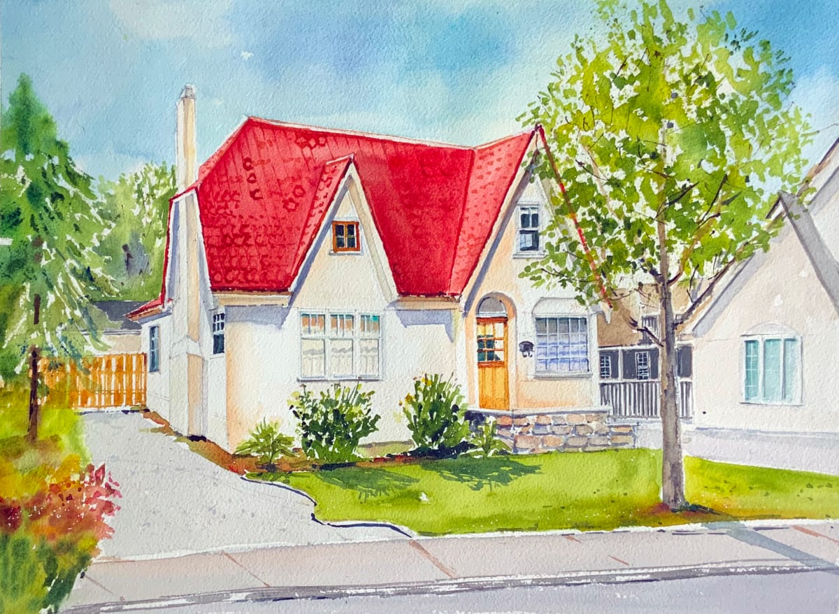 Burnham Home by Irina Bakumenko BEEBLAGOART 