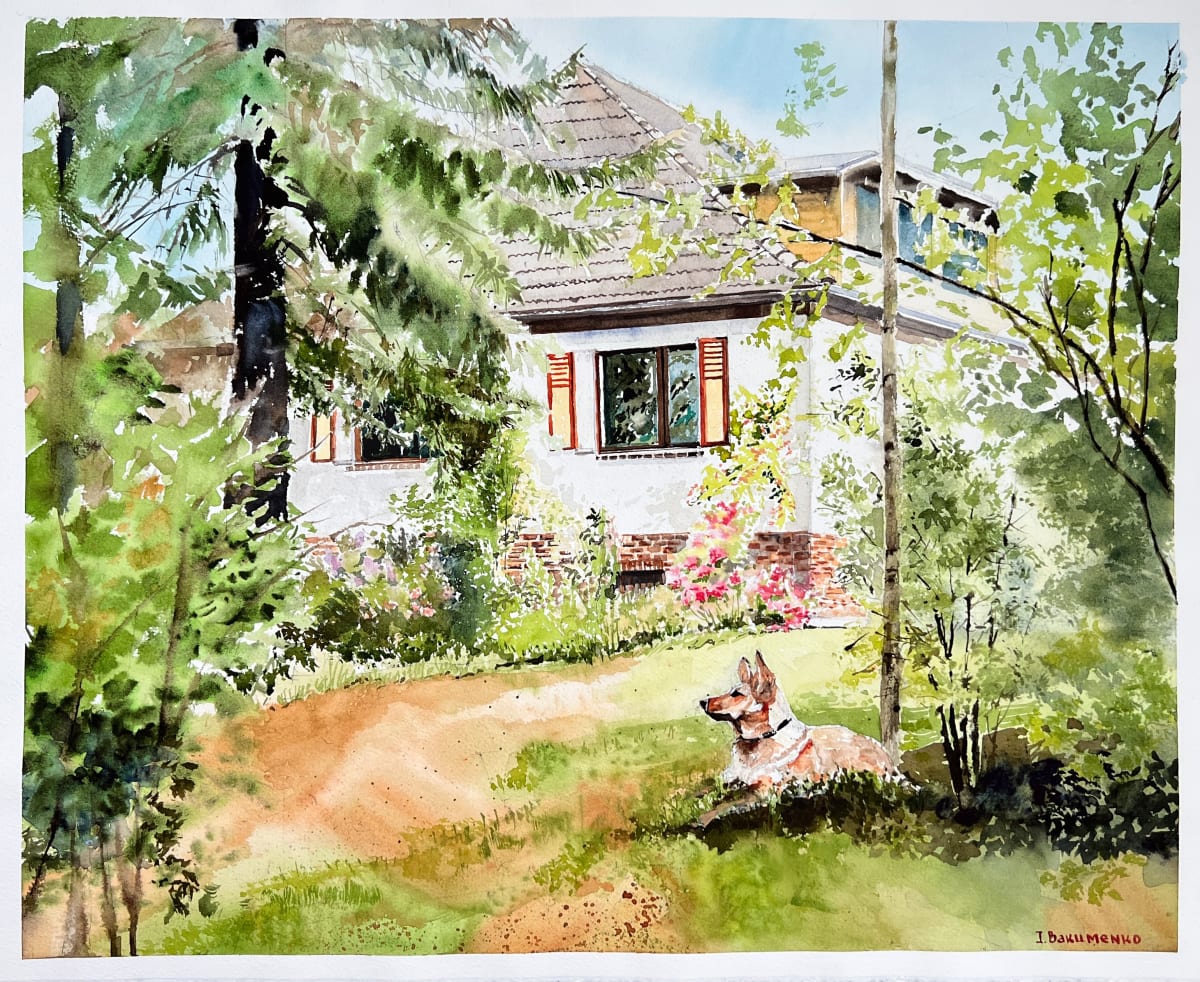 House Portrait # 365 by Irina Bakumenko BEEBLAGOART 