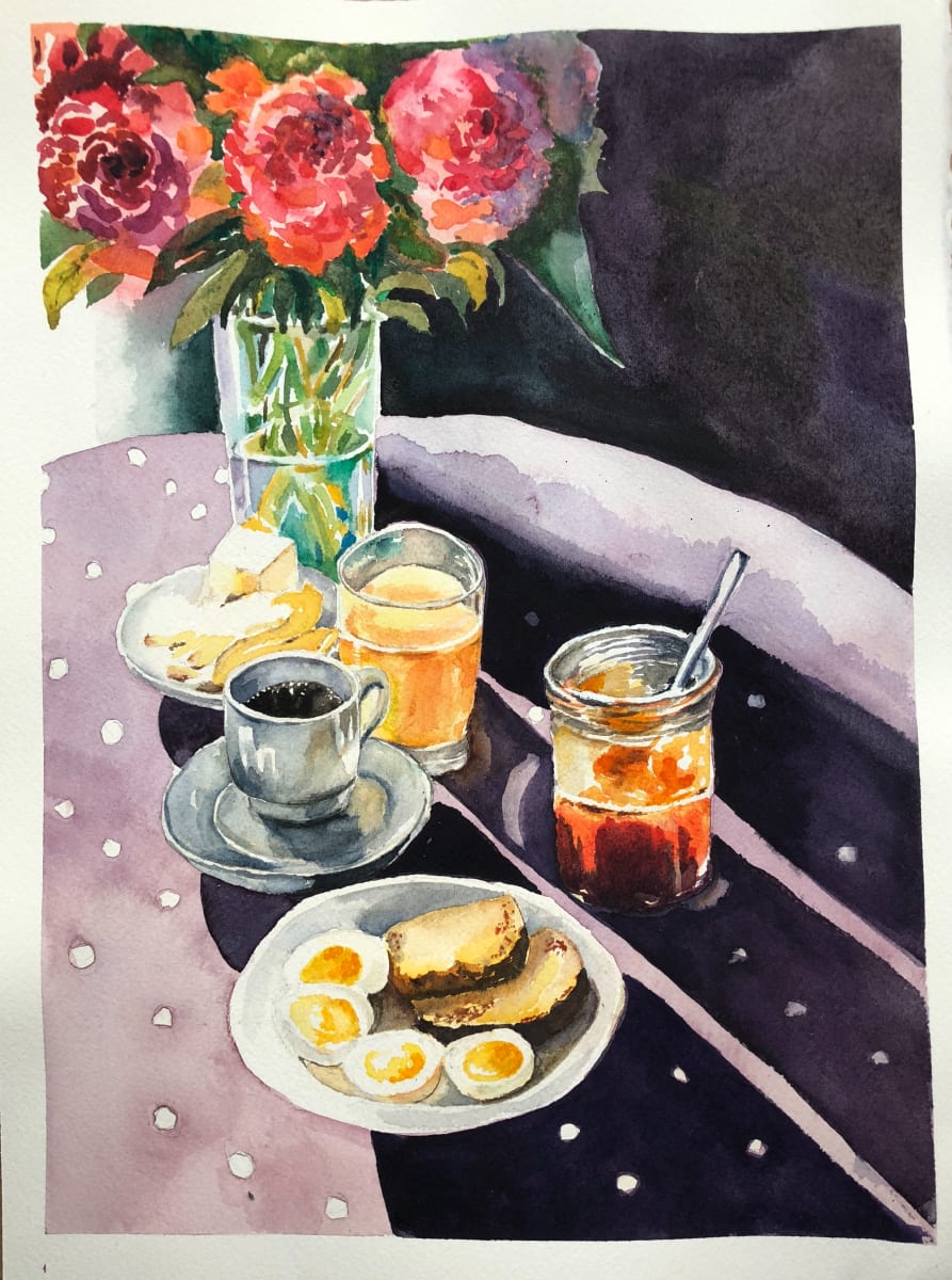 Morning by Irina Bakumenko BEEBLAGOART 