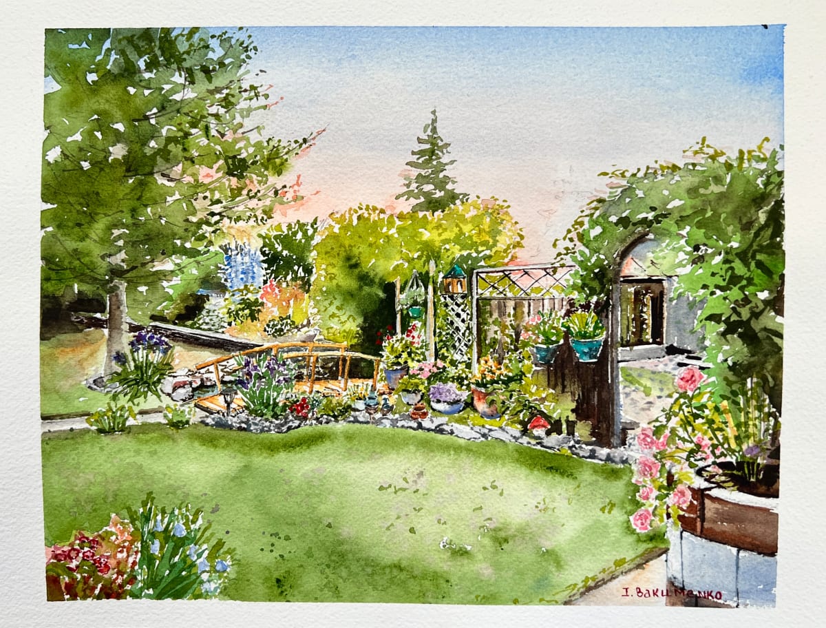 House Portrait # 379 by Irina Bakumenko BEEBLAGOART 