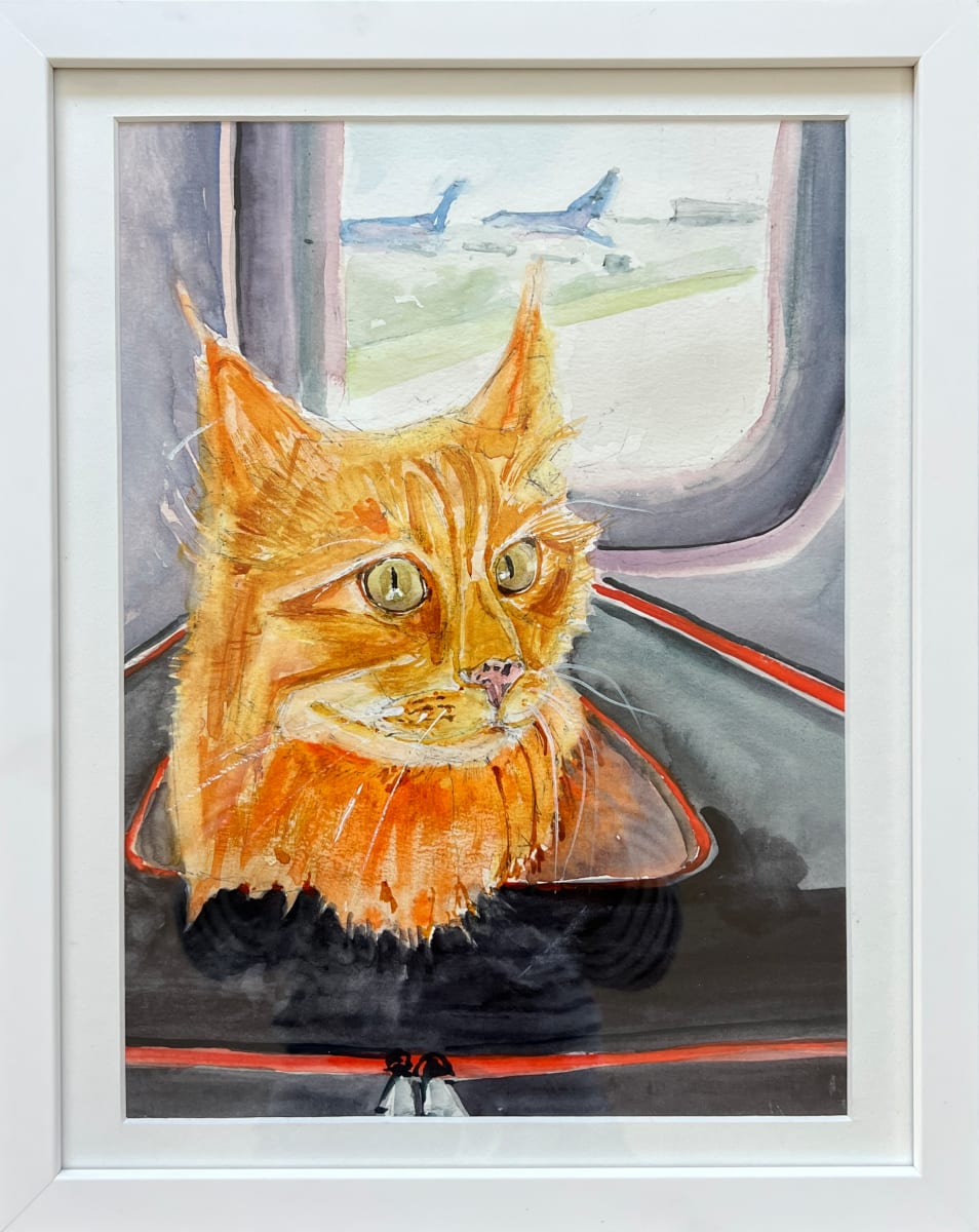 “Journey of  Ginger : Departure” by Irina Bakumenko BEEBLAGOART 