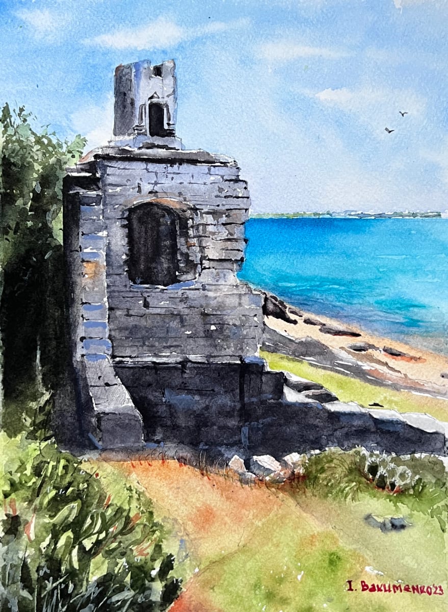 House portrait # 503 by Irina Bakumenko BEEBLAGOART 