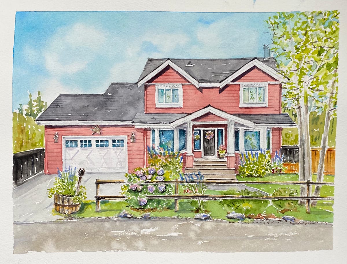 House Portrait # 210 