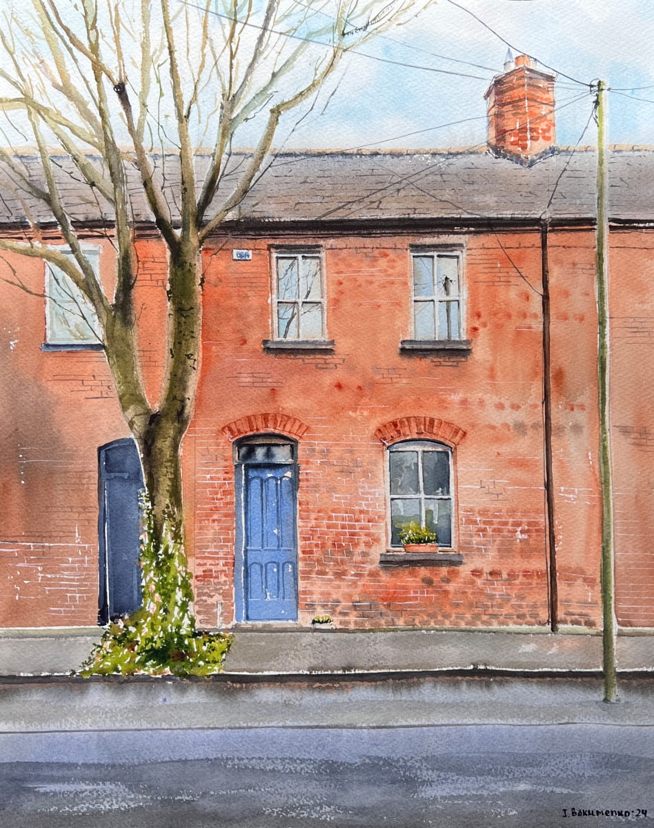House Portrait #511 by Irina Bakumenko BEEBLAGOART, Image 4.