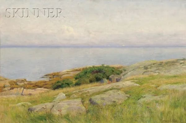 Coastal View by Edmund Elisha Case 
