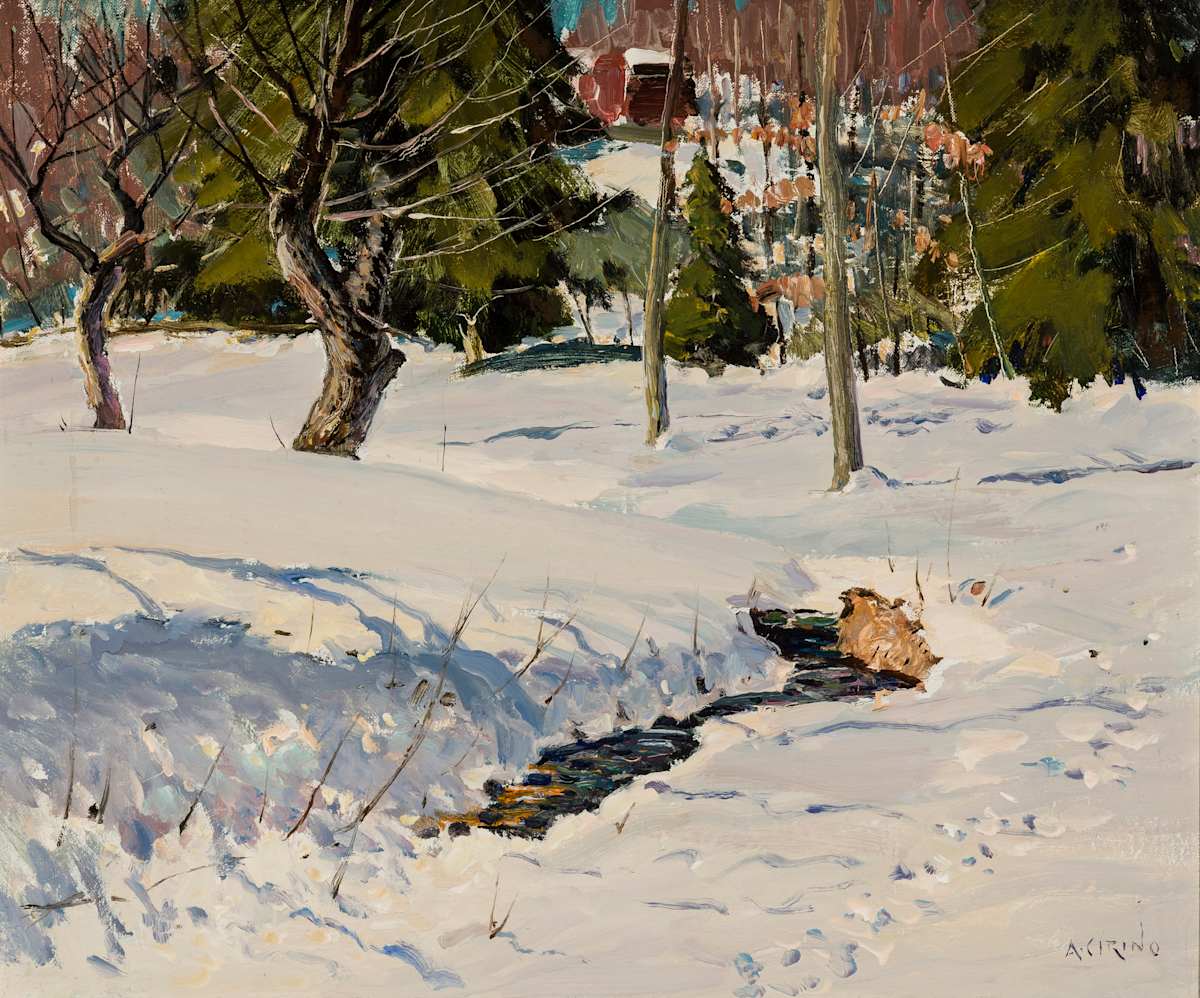 Winter Landscape by Antonio Cirino 