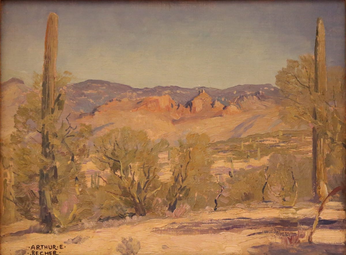 Southwestern Landscape by Arthur Ernst Becher 