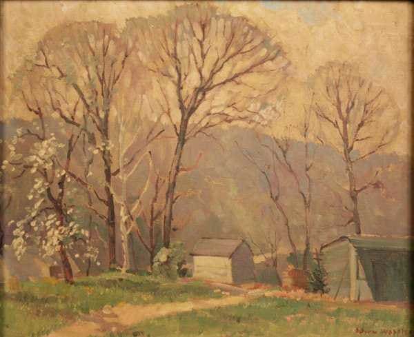 Landscape by Edwin Wappler 