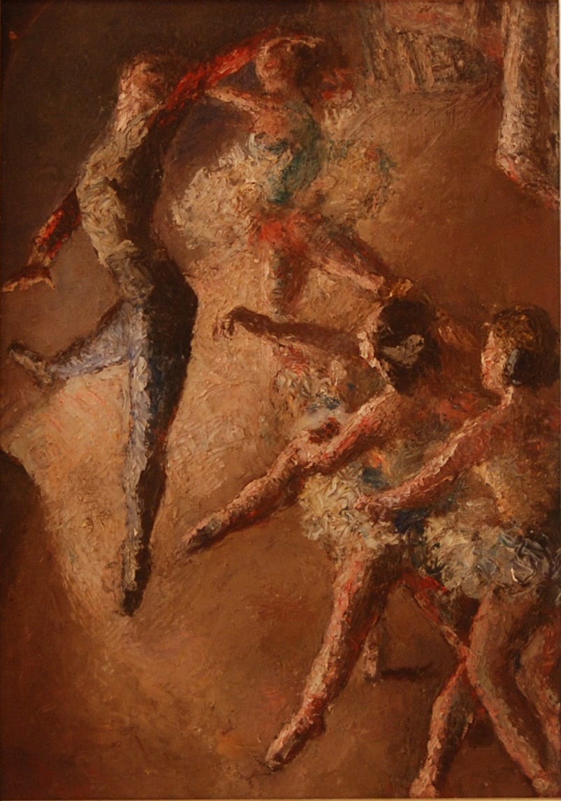 The Ballet Dancers I by Mo Com, Image 1.