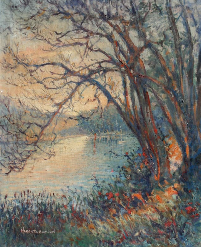 Stream Landscape by Harriette Bowdoin 