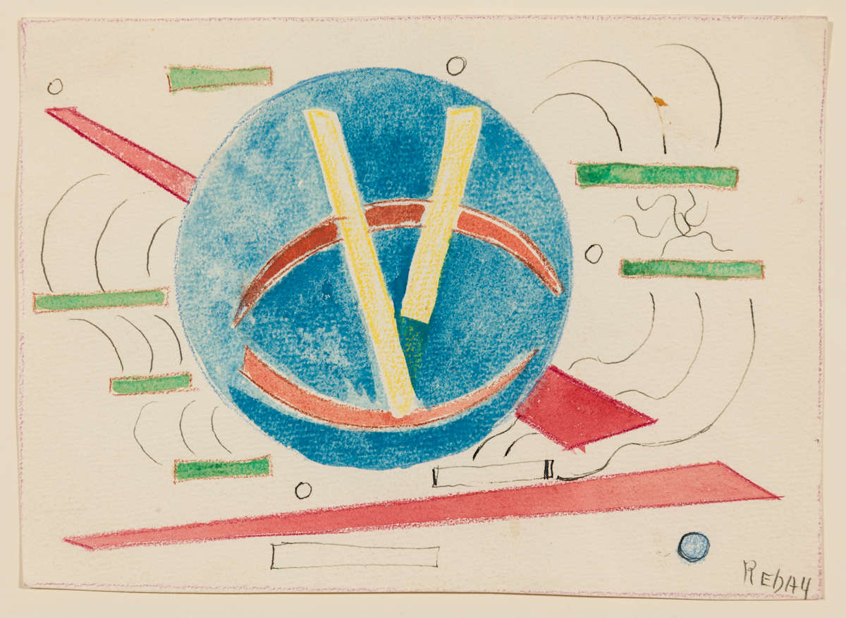 Abstract Composition by Hilla Rebay 